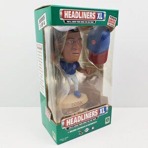 Chicago Cubs Vintage Figure Sammy Sosa Headliners XL 1999 MLB Baseball 90s NIB